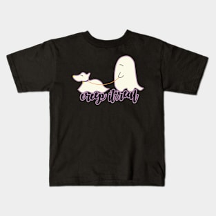 Creep It Real Ghost + Ghost Puppy Kids T-Shirt